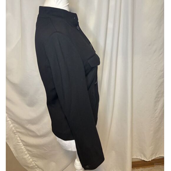 Rag & Bone Slade Black Blazer Women’s Ponte Tailored Jacket Designer - Picture 5 of 7